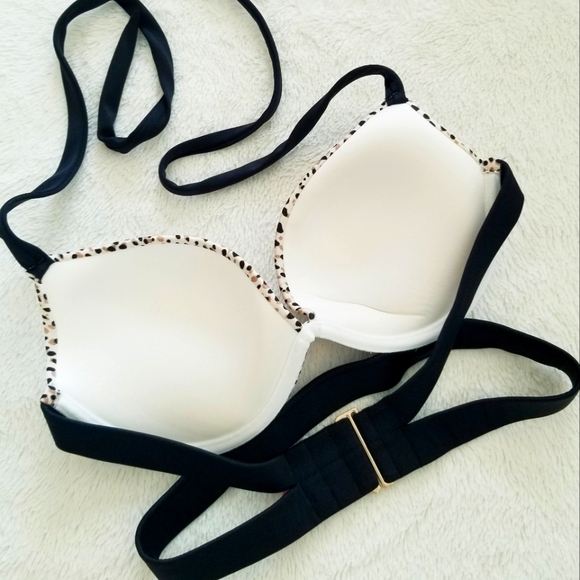 Victoria's Secret Strappy Hottie Halter Push-up Swim Bikini Itsy Bottom Set NWT - Picture 10 of 16